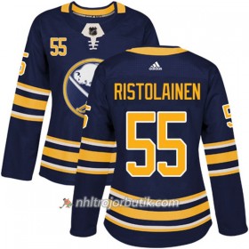 Dame Ishockey Buffalo Sabres Tröja Rasmus Ristolainen 55 Adidas 2017-2018 Marinblå Authentic